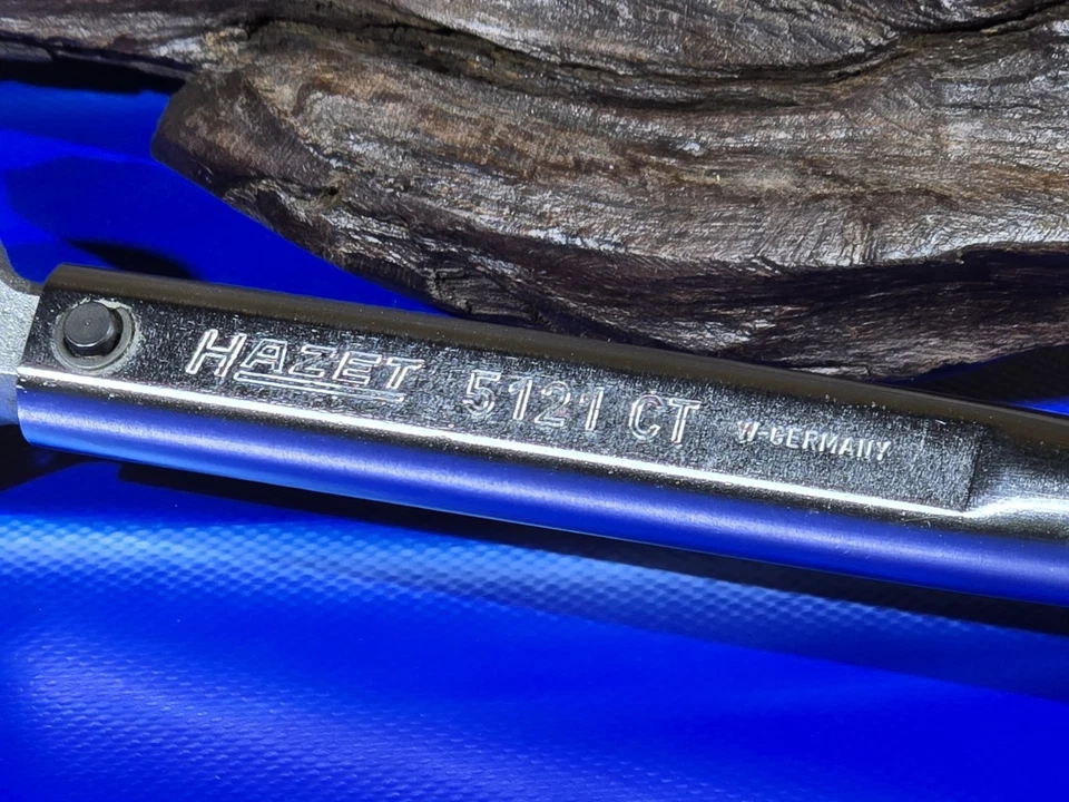 Hazet 5121 CT 1/2" Llave dinamométrica de accionamiento 10-120Nm Alemania 15" de largo Foto 2 de 4