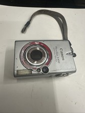 Canon PowerShot S400 ELPH 4MP Digital Camera Silver for Parts Or Repair