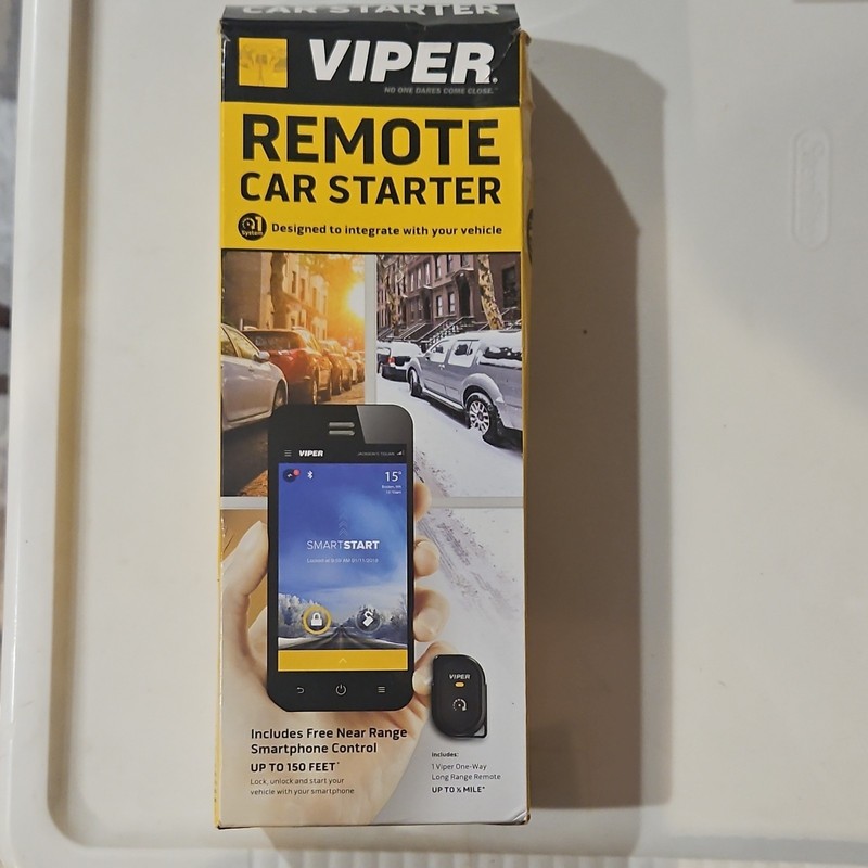 Remote car starter Viper DS4VB New In Opend Box complete 