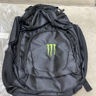 Monster Energy Black Premium 2025 Promo Backpack Laptop Padded Pockets Zippers