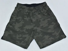 Rhone Versatility Men's Shorts Size S Unlined Camo Green Performance Training