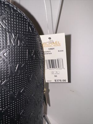 NEW Lot Of 2 MICHAEL KORS Cindy Leather Backpack MK Wallet  display picture 2