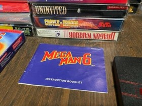 Mega Man 6 Video Game w/ Box for Nintendo NES CIB *CLEANED,TESTED,AUTHENTIC*