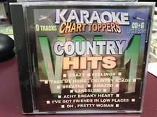 Chart Toppers Karaoke KCT 008 County Hits Vol 1 CDG Multiplex Sealed