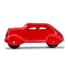 3.8" Prewar Marx Chrysler Airflow Delivery Van Pressed Steel Lionel Wyandotte