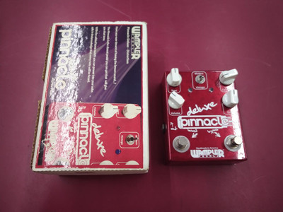 Wampler Pinnacle Deluxe Overdrive Pedal V1 good condition JP USED