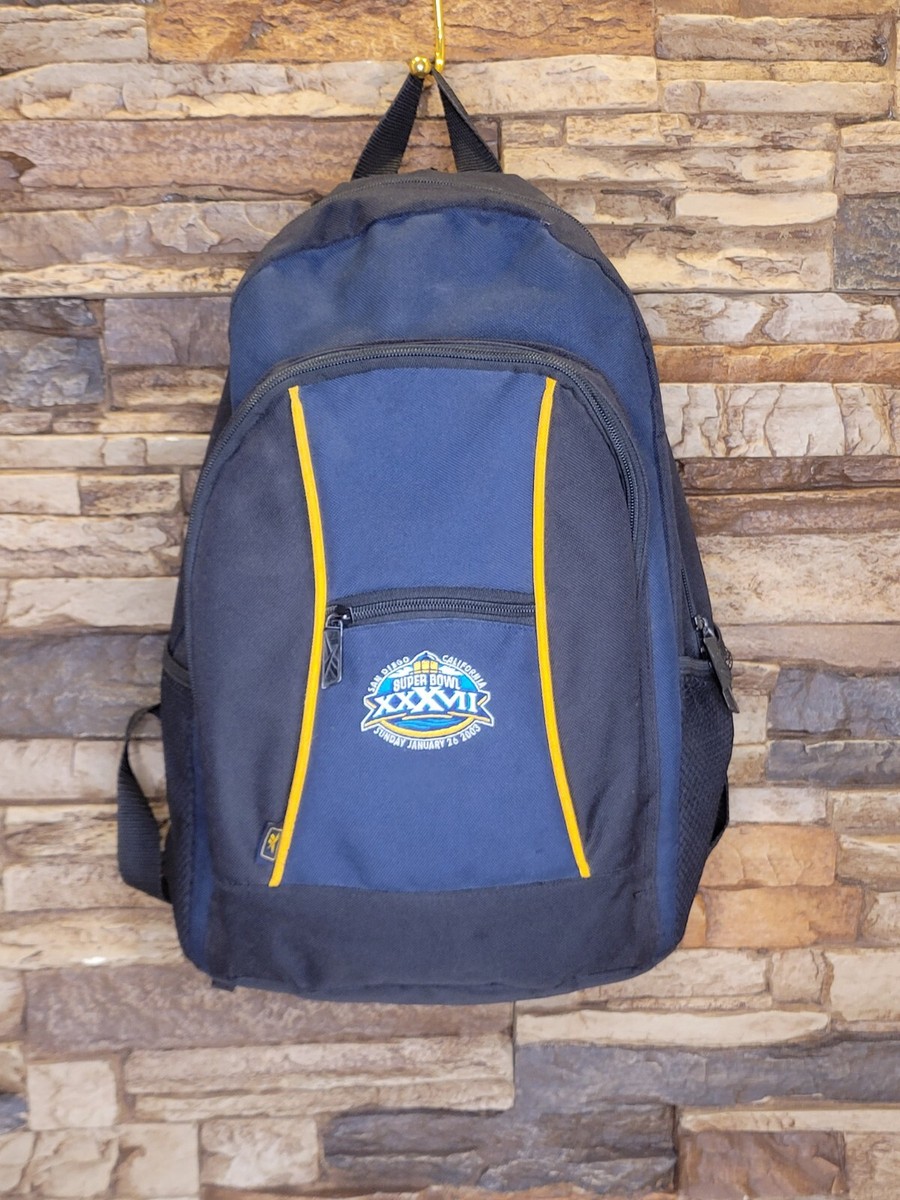 Vintage Reebok Backpack Reebok 90s 80s retro backpack rucksack Bag Blue yellow Team  main image 3