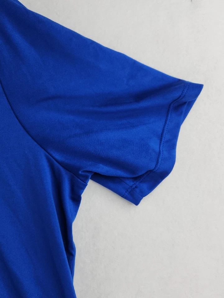 Camisa polo azul con logotipo bordado de GM Financial para mujer XL Foto 2 de 4