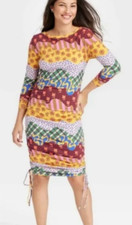 Abito Mas Que Elasticizzato Latino Heritage Month Taglia S NUOVO