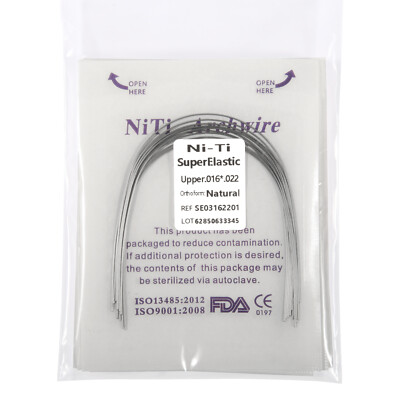 Fili Arco Curva Inversa 10 Confezioni Fili Arco Dentali Rettangolari NITI Super Elastici - Per Ortodonzia. Archi Dentali Rettangolari - Foto 2