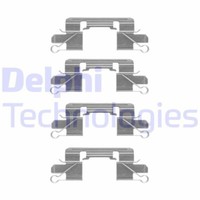 Delphi LX0528 ZubehöRsatz, Scheibenbremsbelag FüR Mitsubishi