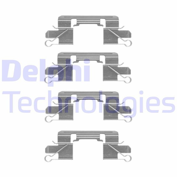 Delphi LX0528 ZubehöRsatz, Scheibenbremsbelag FüR Mitsubishi-image