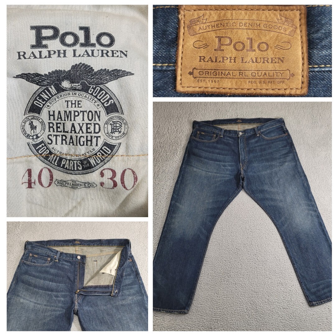 Polo Ralph Lauren Hampton Relaxed Straight Jeans Men