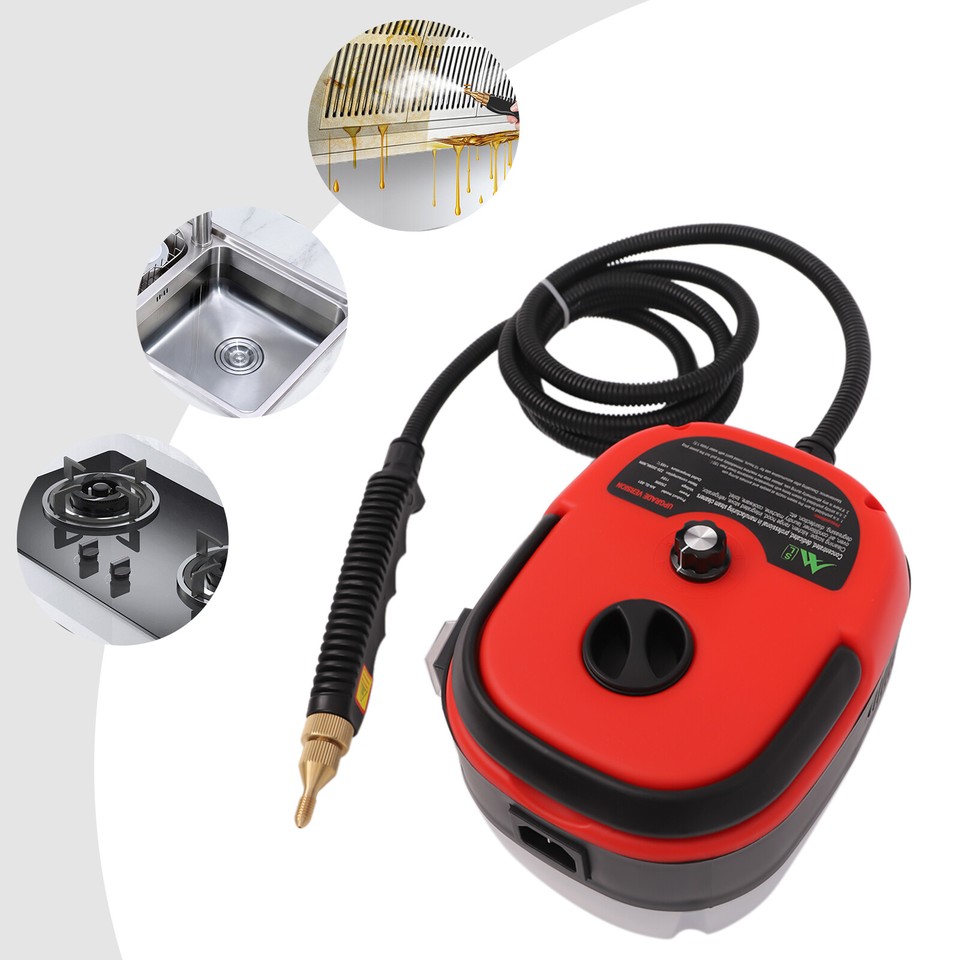 Car Steam Cleaner Steamer Leather Carpet Window Upholstery Dirt