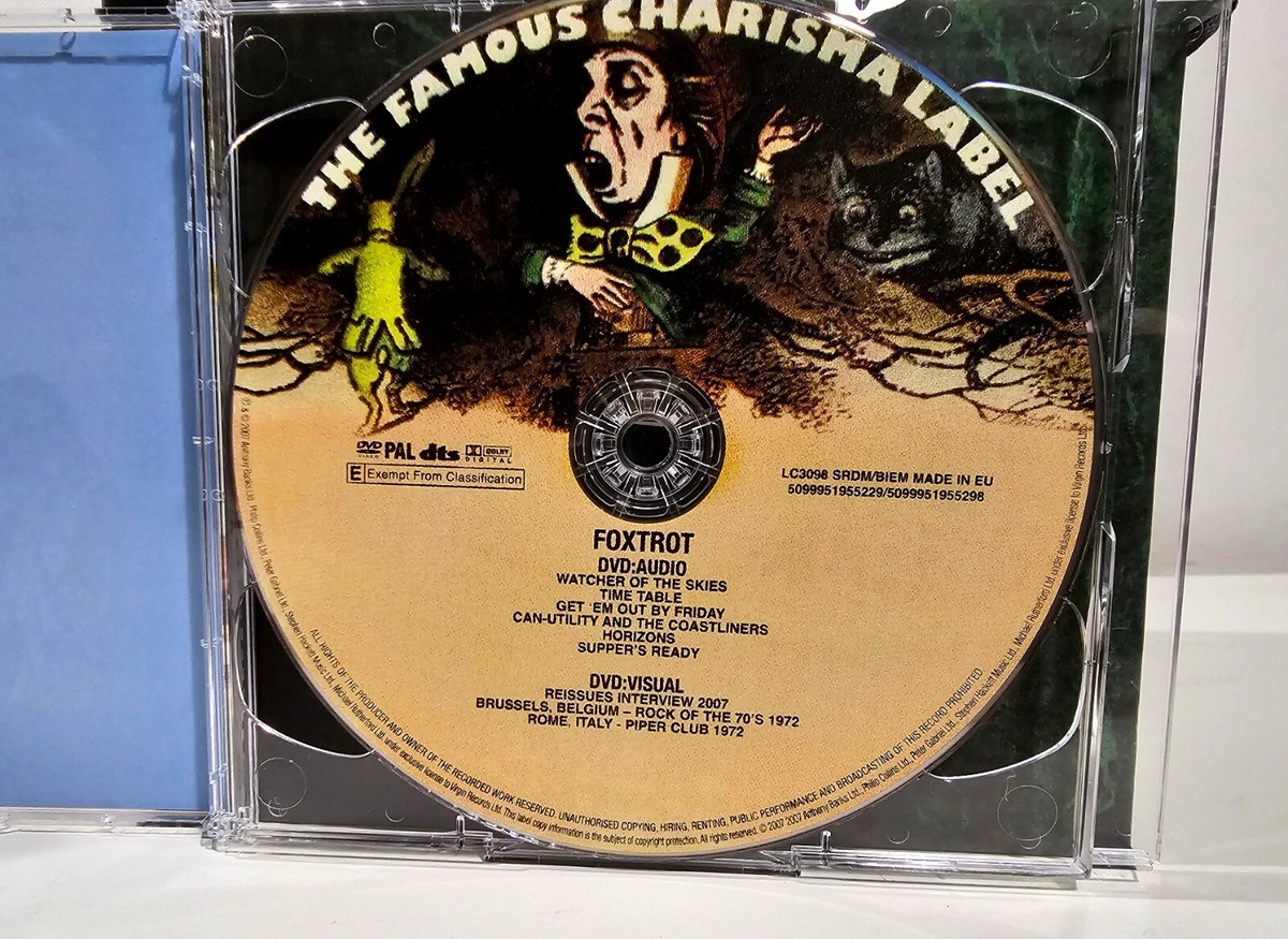 GENESIS 1970-1975-CDBOX14-SACD/DVD/DVDVIDEO MULTICHANNEL