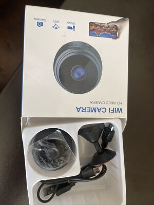Wifi Camera HD Video Camera Wireless Camera | WiFi Video Camera Black