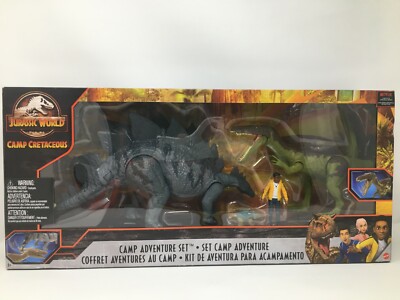 ザウルス　ブラウニー　パピヨン s　セット Jurassic World CAMP CRETACEOUS Adventure Set BARYONYX ANKYLOSAURUS