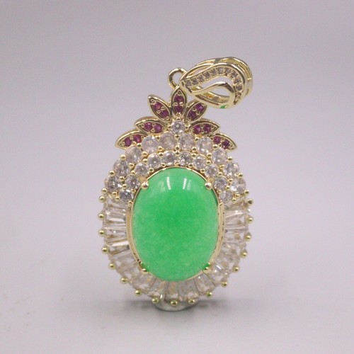 Women Jade Jewelry 18K gold plated 