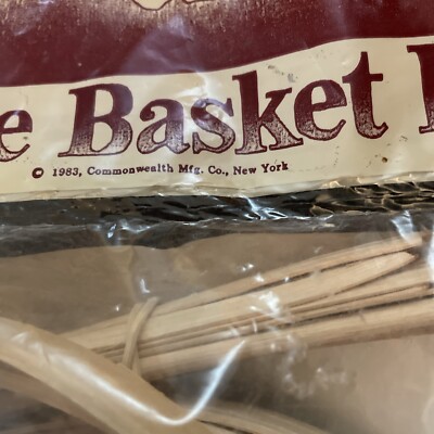 Kit de panier à œufs vintage scellé dans son emballage