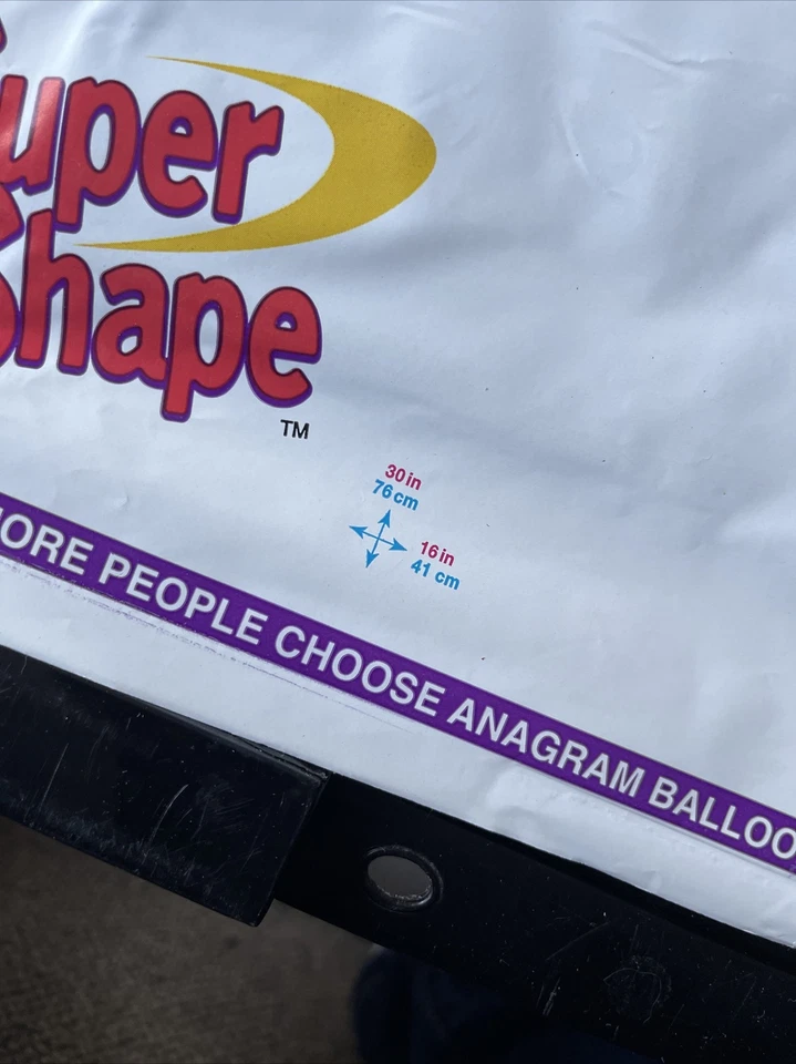 4 “It’s A Boy” Foil Refillable Helium 30” XL Foil Balloon Lot Baby Shower NOS - Image 4 of 4