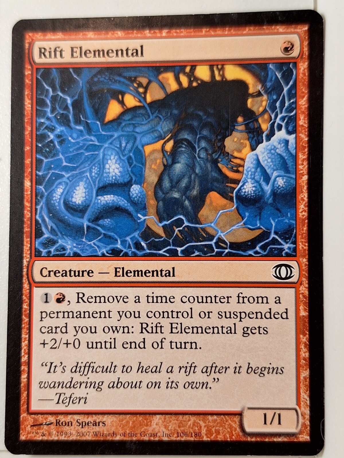 Rift Elemental - Future Sight - Magic the Gathering MTG Nice!