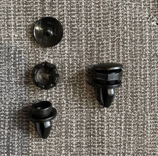 FIT RENAULT BOOTLID  PARCEL SHELF PLASTIC BUTTON TRIM CLIPS REAR X2