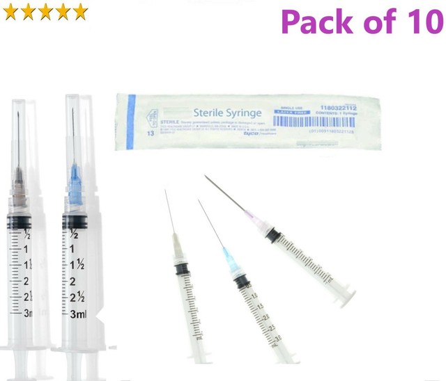 Becton Dickinson 10 Ml 22g 1 Syringe For Sale Online Ebay