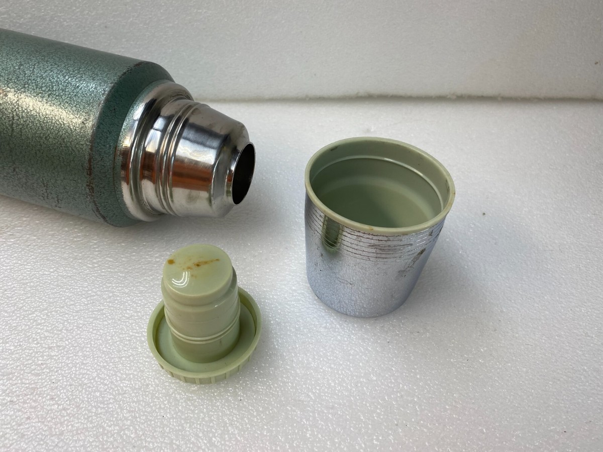 Vintage Stanley Aladdin A-944B Quart Stainless Steel Thermos w