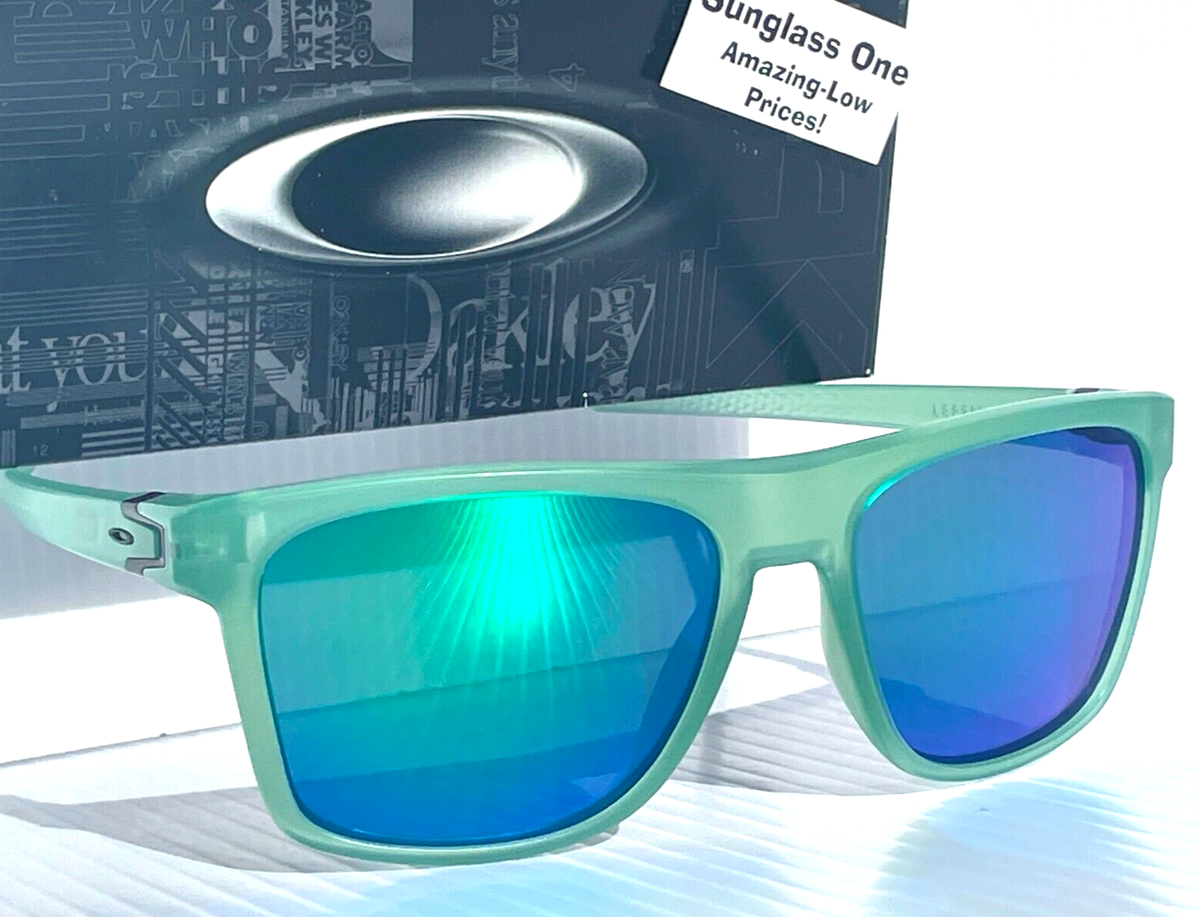 Oakley LEFFINGWELL Matte Translucent Jade POLARIZED Galaxy 