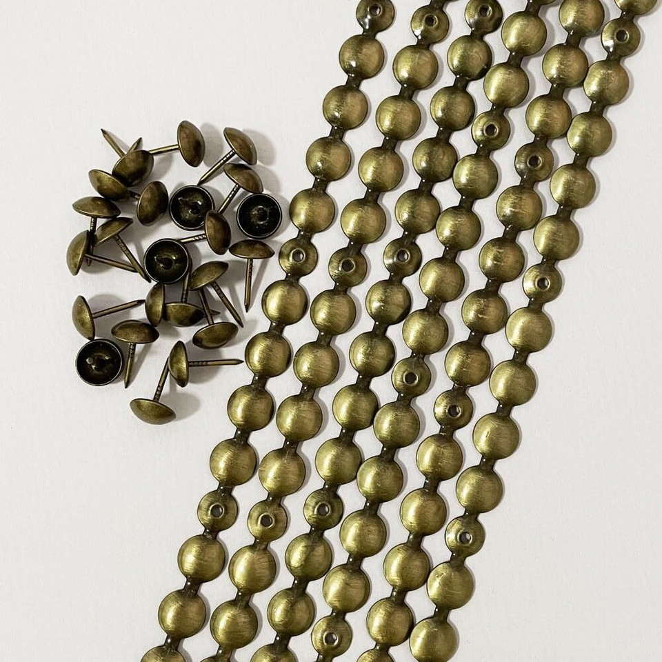 20 Meter Polsternägel Bronze - Dekorative Möbelnägel Für Sofa & Mehr
