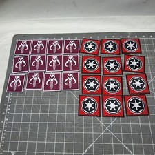 STAR WARS embroidery patches imperial empire mythosaur mandalorian logo iron on