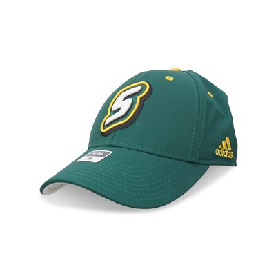 Southeastern Louisiana Lions NCAA Adidas Structured Flex Green Fitted Cap  Hat