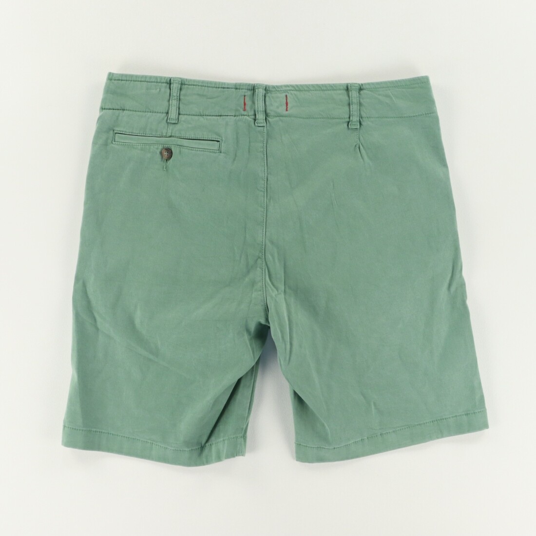 【BAON】Tohaku Pin Tuck Banding String Bermuda Cotton Pants BAON】Tohaku Pin Tuck Banding String Bermuda Cotton Pants