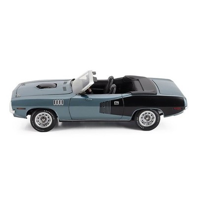 1971 PLYMOUTH HEMI CUDA CONVERTIBLE WINCHESTER GRAY 1:18 SCALE | eBay