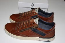 SAN MARINA Herren Sneaker Cognac Leder Gr. 44 – NEU + OVP …