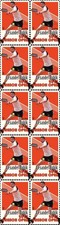 Alexander Bublik French Open Tennis 2025 Vignette Mint Stamp Strip of 10
