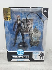 McFarlane DC Multiverse Arkham City Catwoman Gold Label B&W BAF SOLOMON GRUNDY