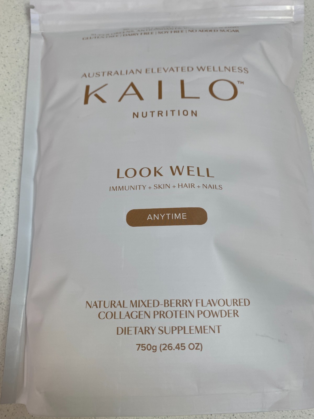 Kailo Look Well Mixed Berry Collagen Protein SuperBlend Dietary Supplement