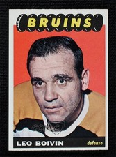 1965-66 Topps Leo Boivin #32 HOF 02v3