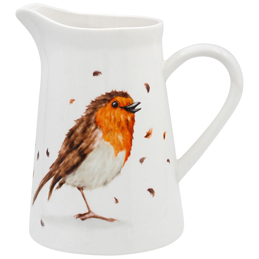 British Garden Birds Milk Cream Jug