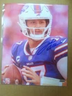 Signed Josh Allen 8x10 color photo w/coa