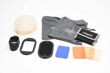 MagMod Flash kit w/Magnet, Dome, Honeycomb grid and gel filter holder  Filters