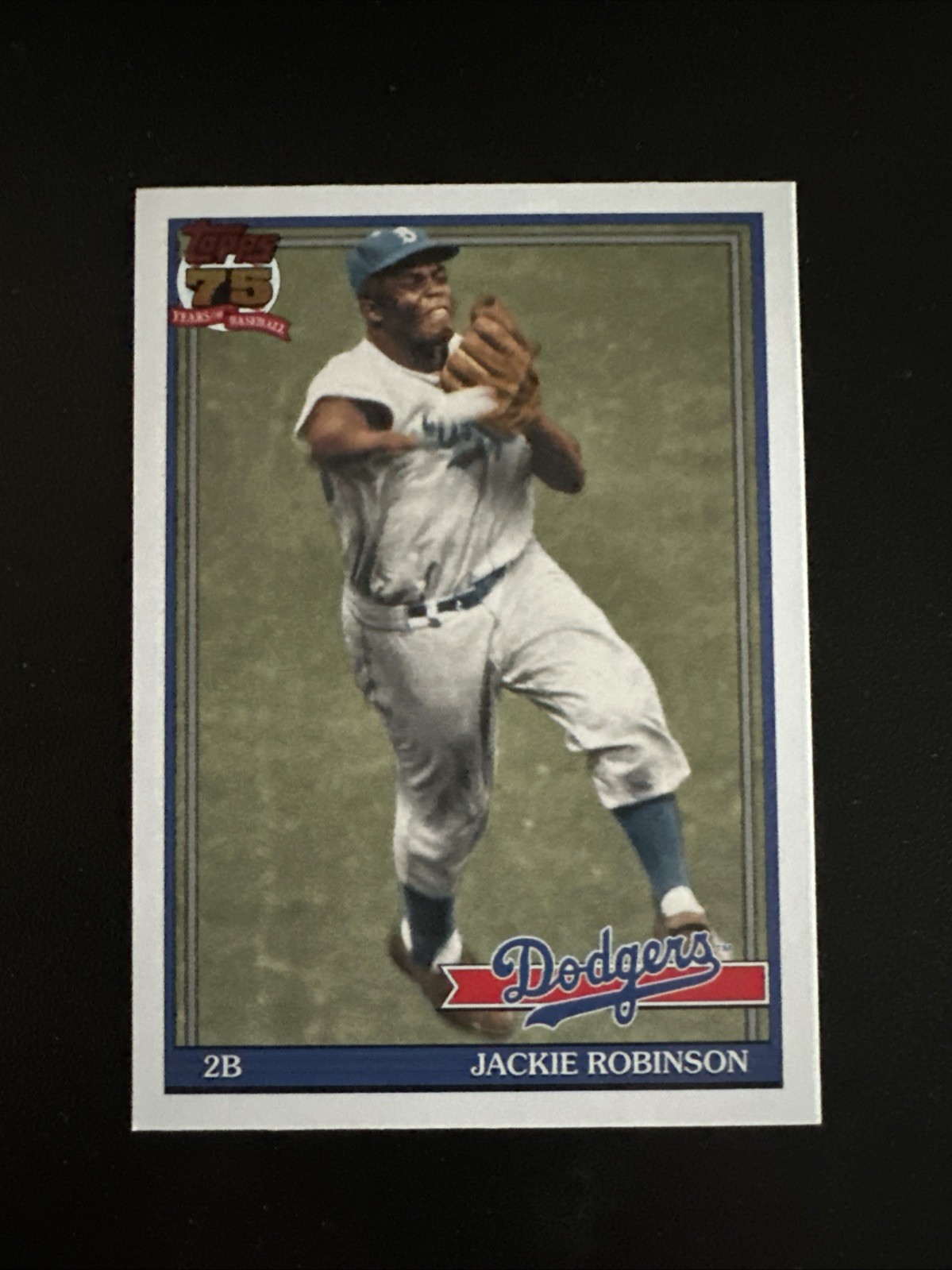 2026 Topps Series 2 Jackie Robinson 91B2-19 Brooklyn Dodgers