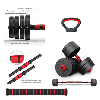 Verstellbare Hantel Ersatz Ersatzplatten Griffstangen & Kettlebell Teil Fitness
