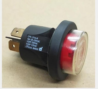 1pc NEW DEFOND CPX-2116-N 4 pins power supply self-locking switch  #hj