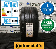 X1 255/35R18 255 35 18 CONTINENTAL CONTI SPORT CONTACT 5 94Y XL NEW TYRE (SJ317)