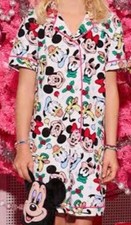 BNWT Peter Alexander Christmas Mickey And Friends One-piece - SIZE 14 Kids