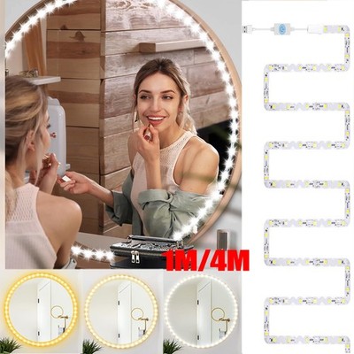 LED Kosmetikleuchten Schminktisch Schminkspiegel Lichtleiste flexibles LED Band