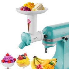 Dairy Free Ice Cream Maker Attachment for KitchenAid Stand Mixer, Frozen Yogu...