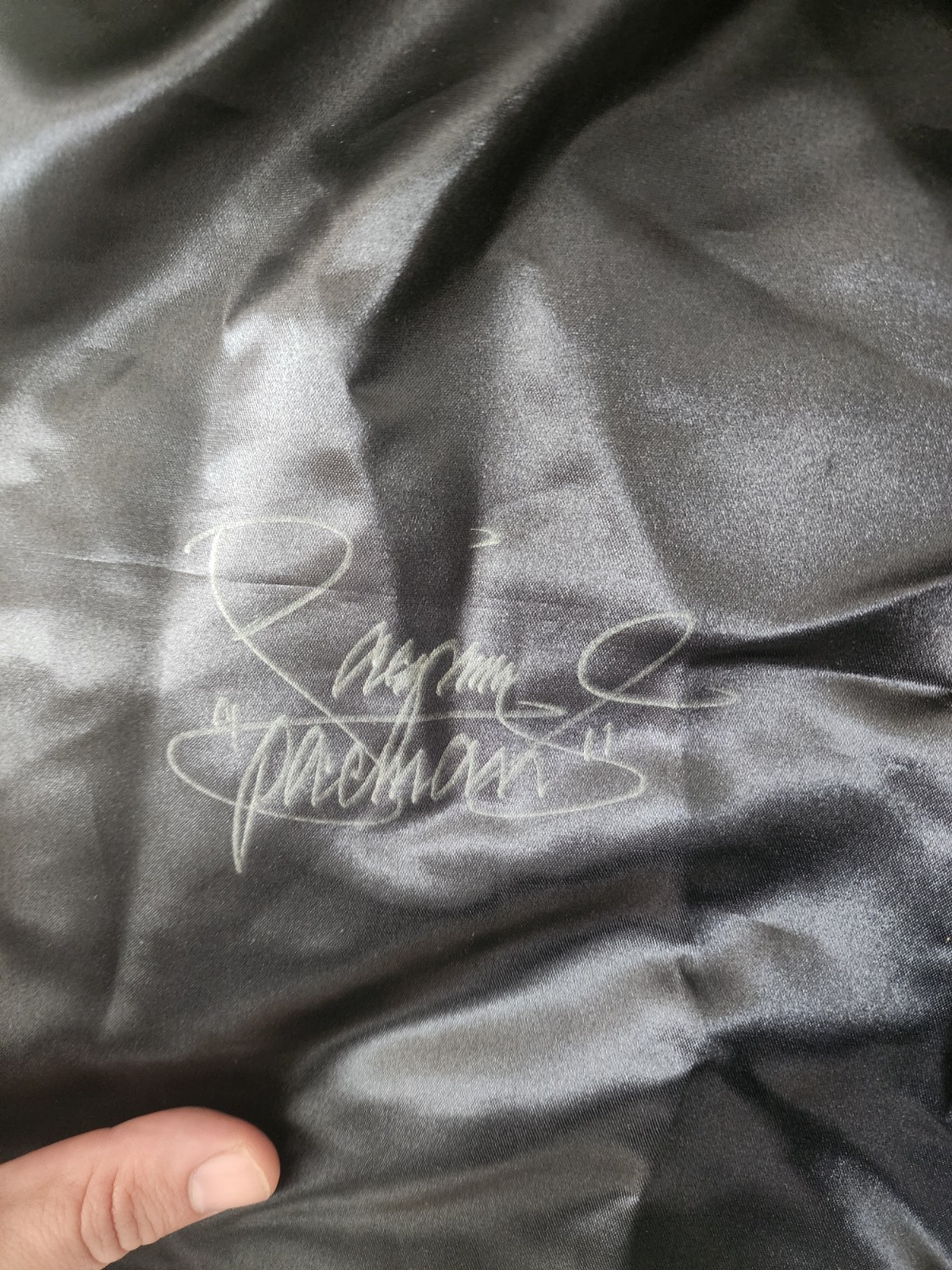 Manny PACMAN Pacquiao Signed Shorts. PSA DNA certified  view 2